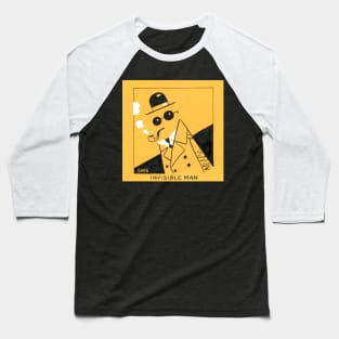 Retro Invisible Man Baseball T-Shirt